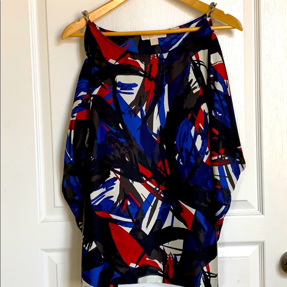 Michael Kors open shoulder blouse